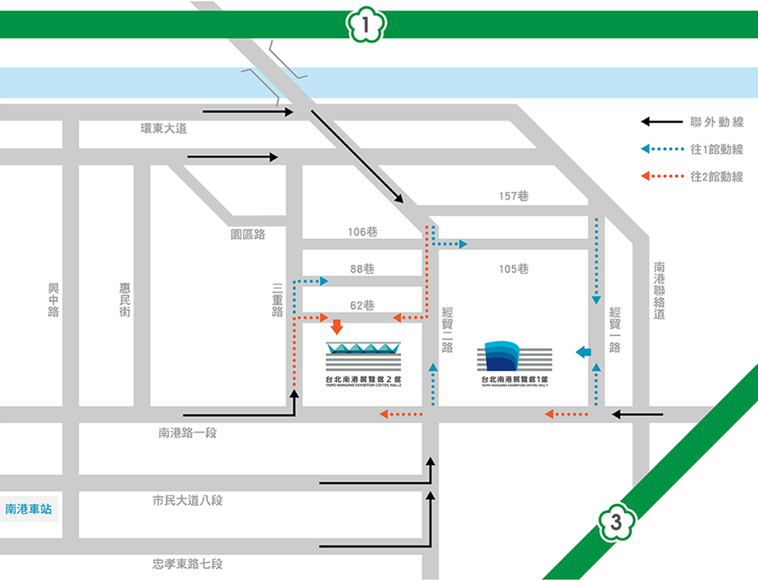 開車交通路線指引 (2)