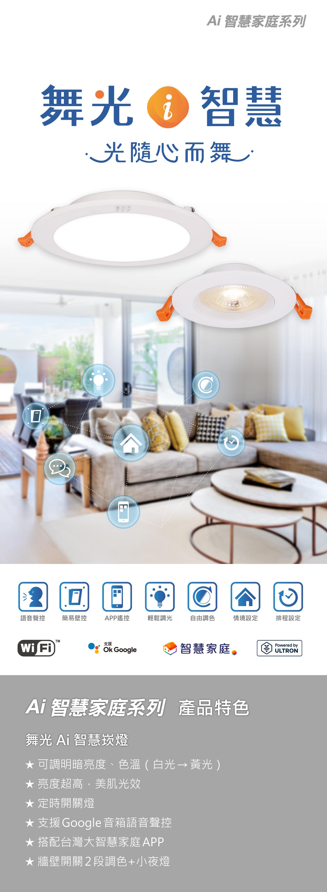 Ai智慧系列-Ai 智慧崁燈(台哥大) _01